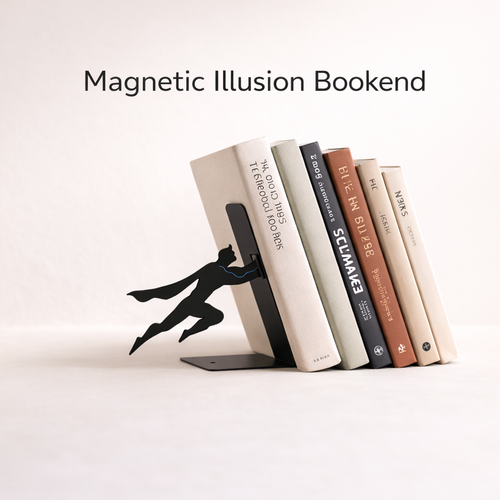 BRIK™ Magnetic Illusion Bookend