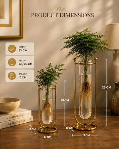 Aurora Crystal Vase (Set of 2)