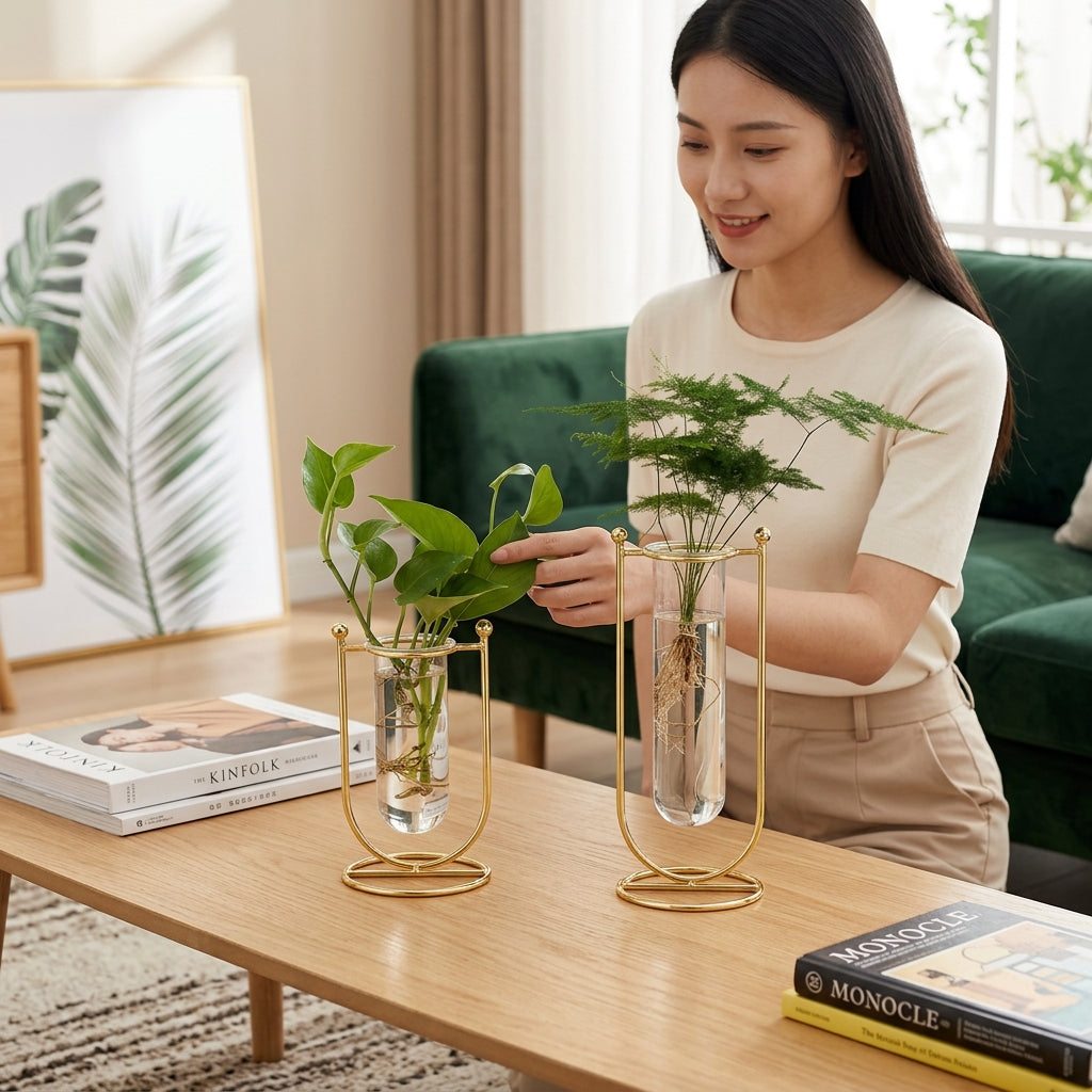 Aurora Crystal Vase (Set of 2)
